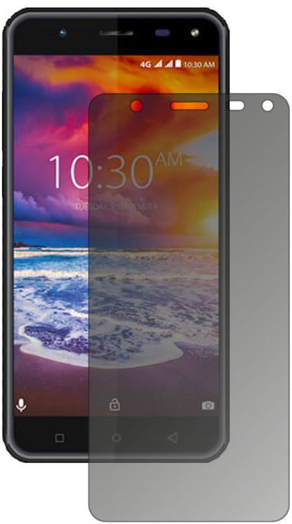 Blickschutzfolie für Karbonn Titanium Jumbo 3 matt Schutzfolie Privacy