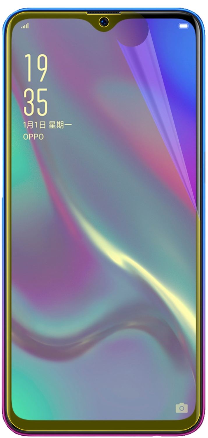 dipos Displayschutz für Oppo RX17 Neo, transparente Oberfläche, geringe Dicke und perfekte Passform