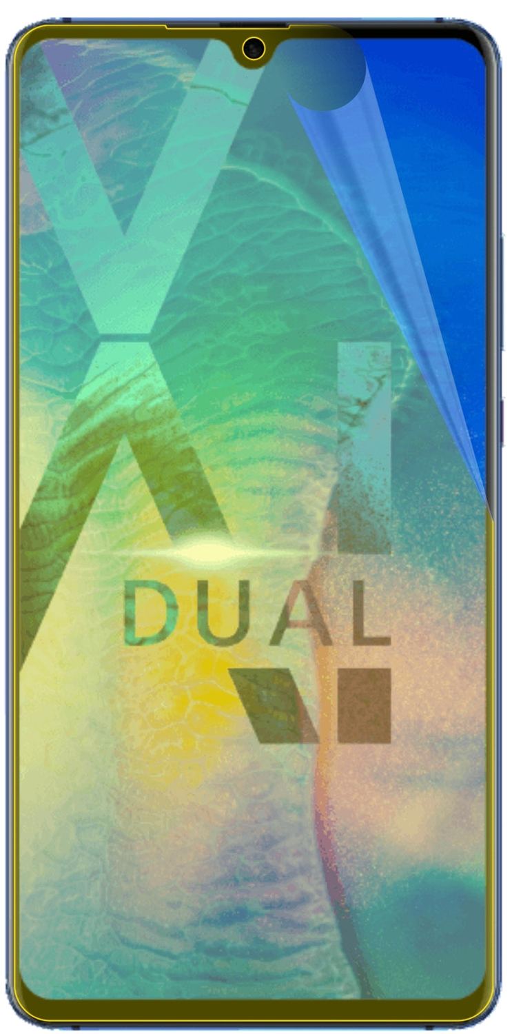 3x 3D Full Cover Schutzfolie für Huawei Mate 20 X