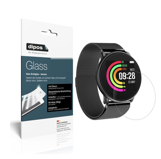 2x 9H Schutzfolie matt für Umidigi Uwatch Panzerfolie