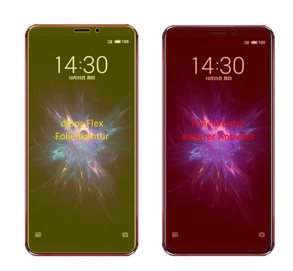 3x 3D Full Cover Schutzfolie für Meizu Note 8