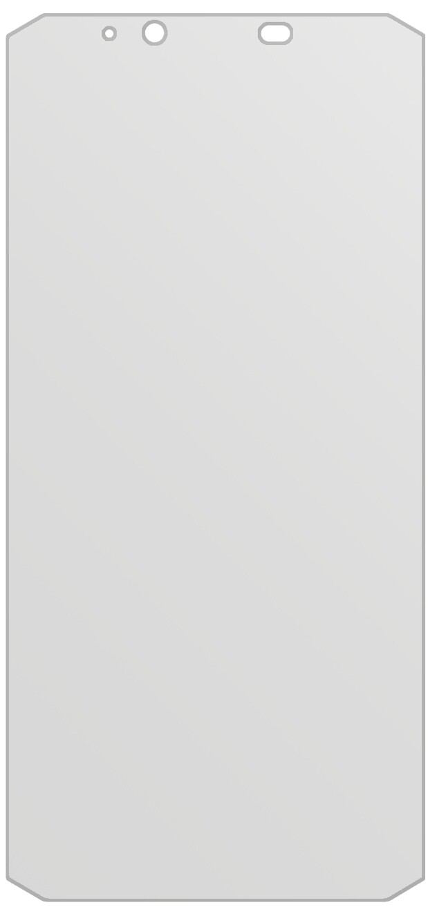 dipos Displayschutz für Oukitel WP2, mattierte Oberfläche, geringe Dicke und perfekte Passform