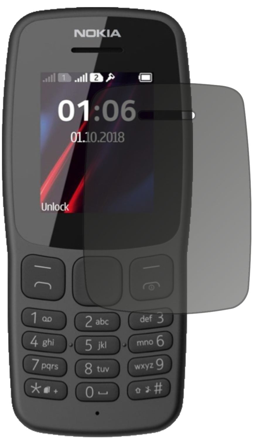 Blickschutzfolie für Nokia 106 (2018) matt Schutzfolie Privacy