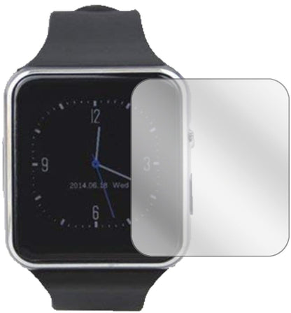TagobeeTB01 Smartwatch mit aufgebrachter dipos Displayschutzfolie, glasklare Darstellung ohne Einschränkungen
