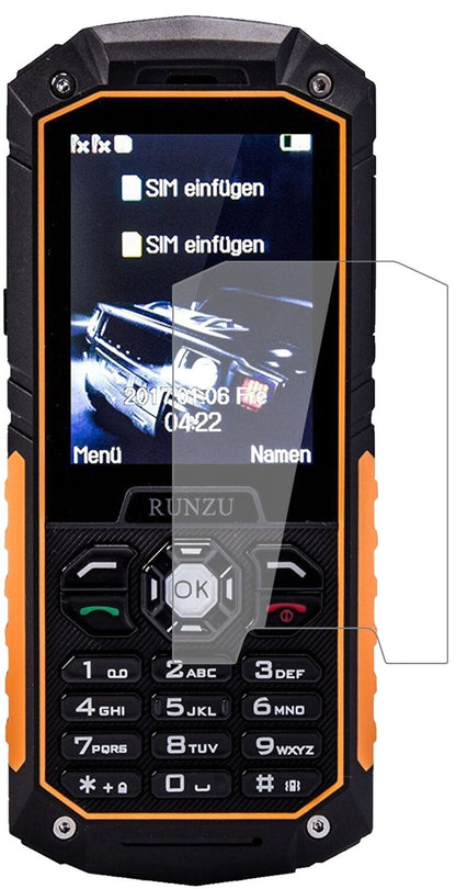 2x 9H Schutzfolie für Runzu M8 Panzerfolie