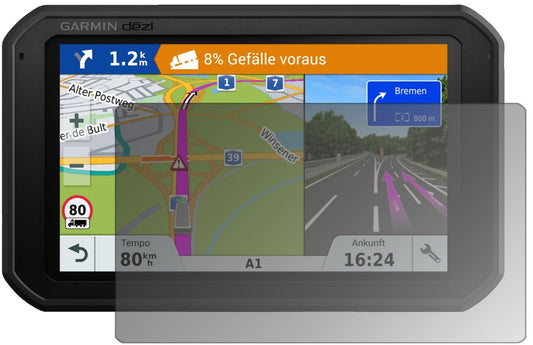 Blickschutzfolie für Garmin Dezlcam 785 LMT-D EU matt Schutzfolie Privacy
