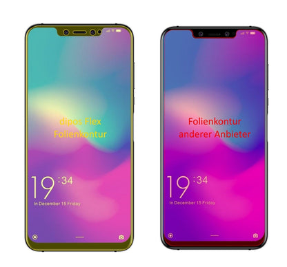 3x 3D Full Cover Schutzfolie für Elephone A5