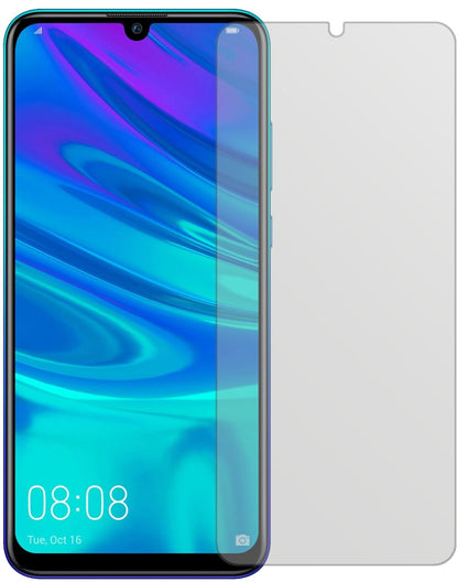 HuaweiP Smart (2019) mit aufgebrachter dipos Displayschutzfolie, die lästige Fingerabdrücke minimiert