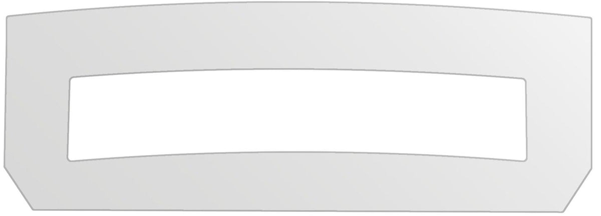 dipos Displayschutz für Jura Z5 Tropfblech, mattierte Oberfläche, geringe Dicke und perfekte Passform