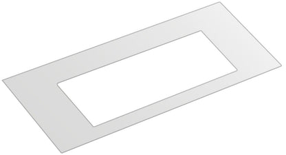 dipos Displayschutz für Jura A7 Tropfblech, mattierte Oberfläche, geringe Dicke und perfekte Passform