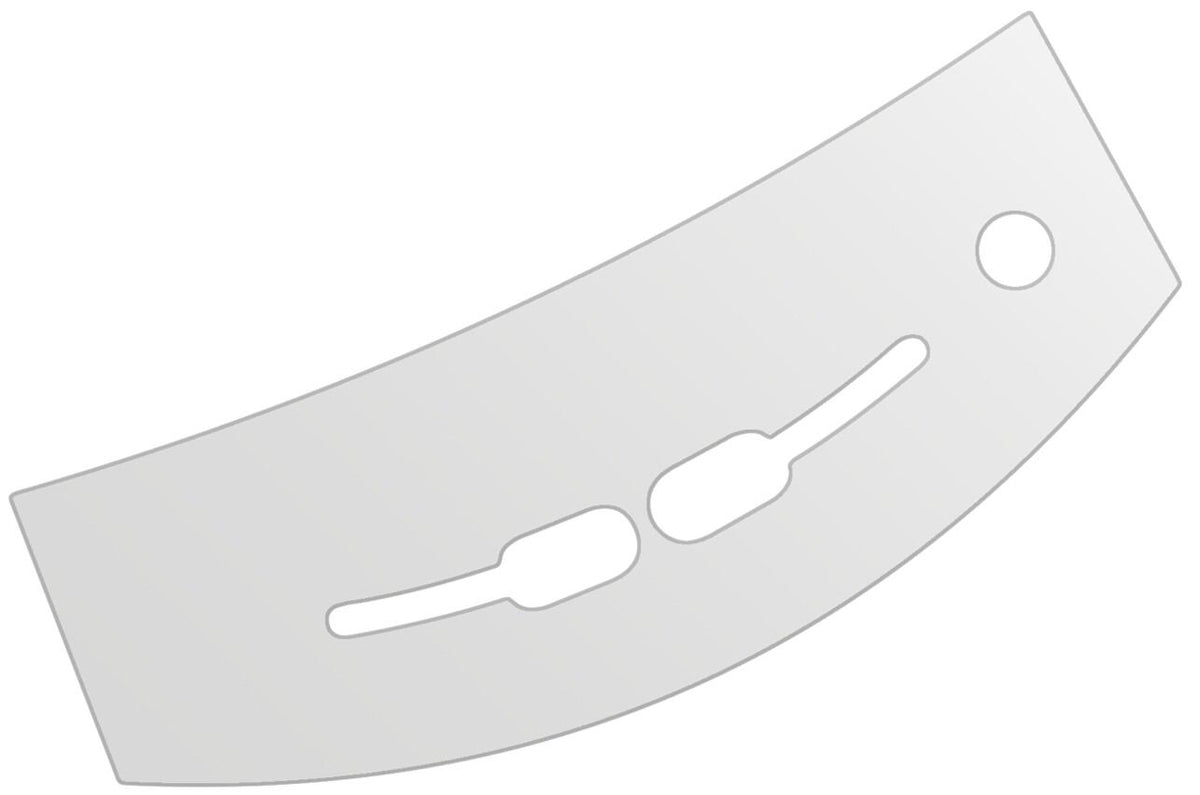 dipos Displayschutz für Jura J7 Tropfblech, mattierte Oberfläche, geringe Dicke und perfekte Passform