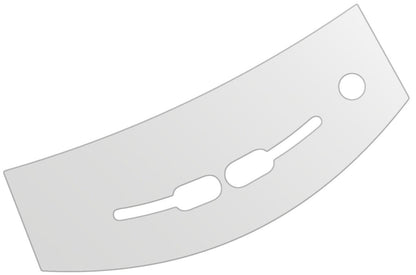 dipos Displayschutz für Jura J7 Tropfblech, mattierte Oberfläche, geringe Dicke und perfekte Passform