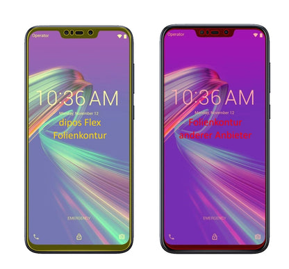 3x 3D Full Cover Schutzfolie für Asus ZenFone Max (M2)