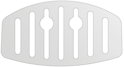 dipos Displayschutz für Krups EA 8160 Tropfblech, mattierte Oberfläche, geringe Dicke und perfekte Passform