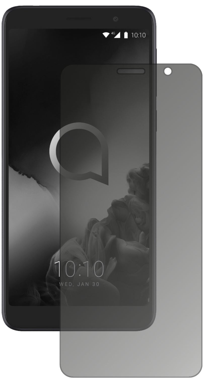Blickschutzfolie für Alcatel 1C (2019) matt Schutzfolie Privacy