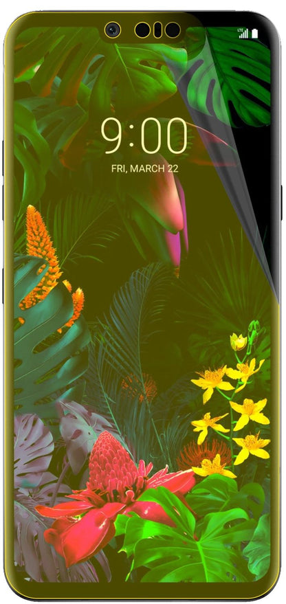 3x 3D Full Cover Schutzfolie für LG G8 ThinQ