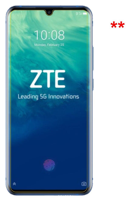 4x Schutzfolie klar für Axon 10 Pro Display-Schutzfolie (2x Vorderseite + 2x Rückseite)