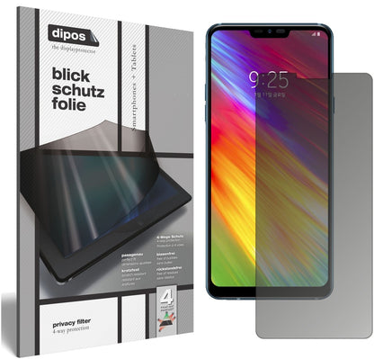 Blickschutzfolie für LG Q9 One matt Schutzfolie Privacy