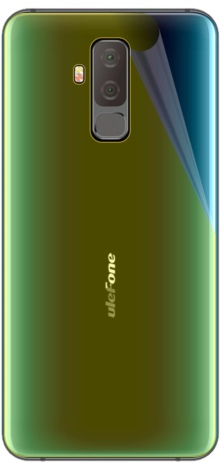 3x 3D Full Cover Schutzfolie für Ulefone T2 Rückseite