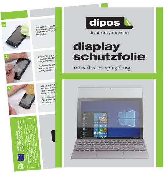 2x Schutzfolie matt für Samsung Galaxy Book 2 12.0 Zoll Display-Schutzfolie