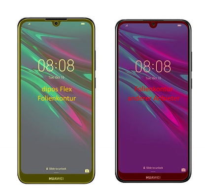 3x 3D Full Cover Schutzfolie für Huawei Y6 (2019)