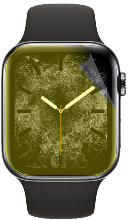 dipos Displayschutz für Apple Watch Series 6 (40mm), transparente Oberfläche, geringe Dicke und perfekte Passform