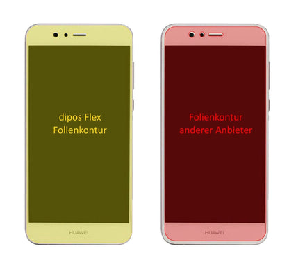 3x 3D Full Cover Schutzfolie für Huawei Nova 2