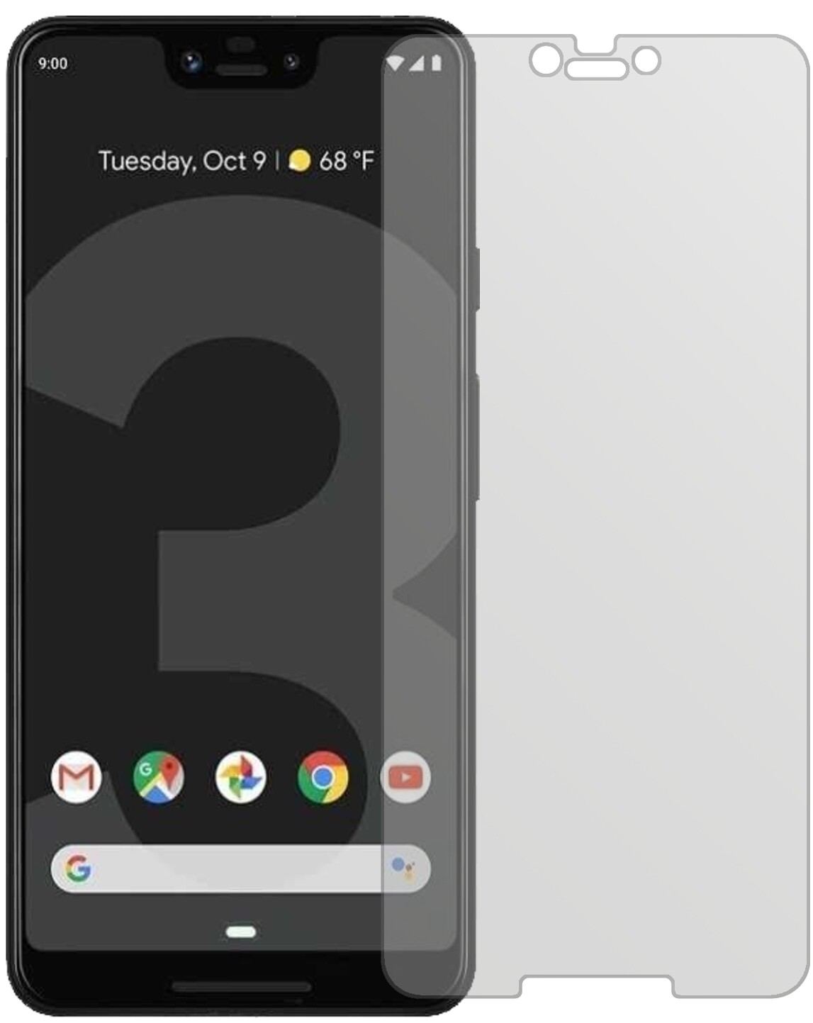 HTCExodus 1 mit aufgebrachter dipos Displayschutzfolie, die lästige Fingerabdrücke minimiert