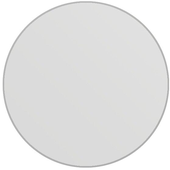 dipos Displayschutz für Uhr 37.5 mm Durchmesser, mattierte Oberfläche, geringe Dicke und perfekte Passform