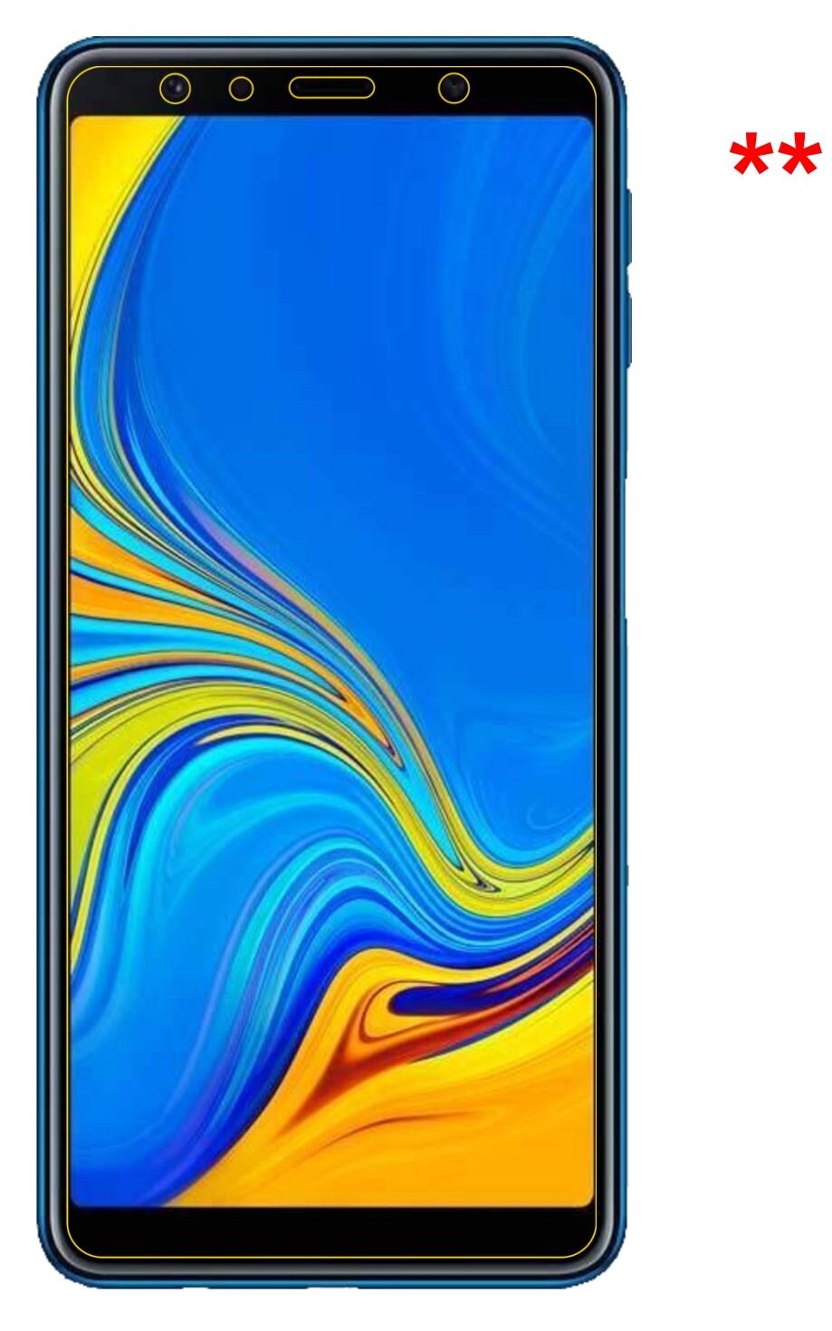 Dünne und klare Folie passend zugeschnitten für Samsung J4 Core (2018)