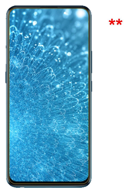 Dünne und klare Folie passend zugeschnitten für Vivo V15 Pro