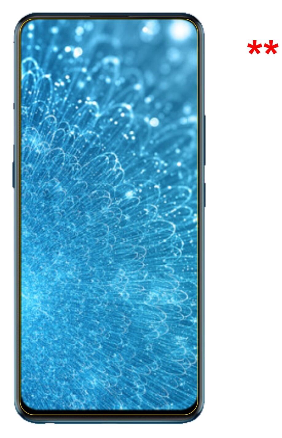 Dünne und klare Folie passend zugeschnitten für Vivo V15