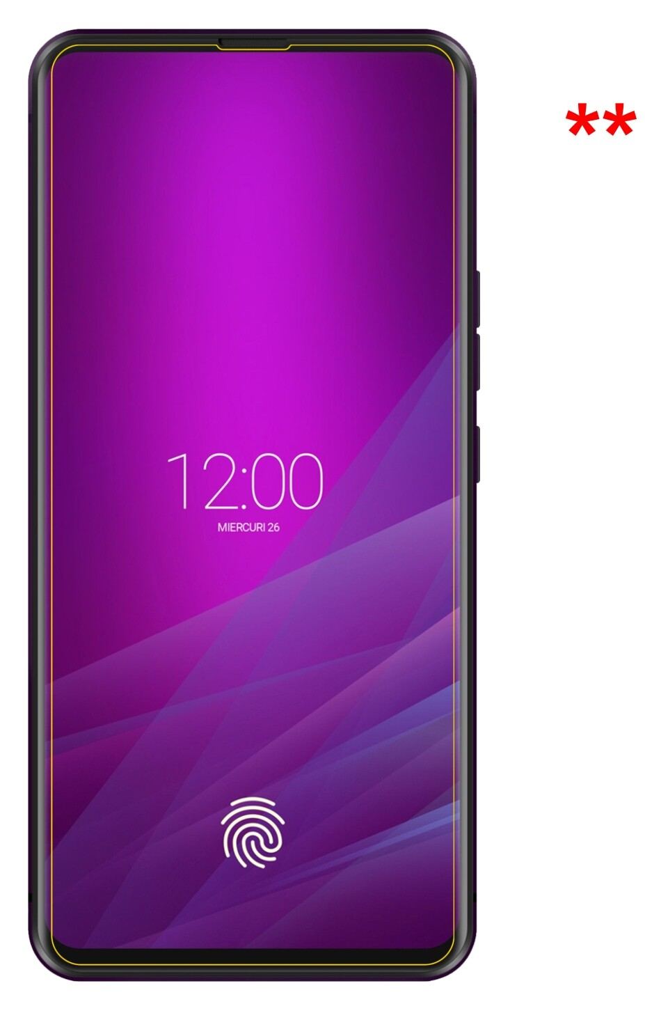 dipos Displayschutz für Allview Soul X6 Xtreme, mattierte Oberfläche, robuste Festigkeit und perfekte Passform
