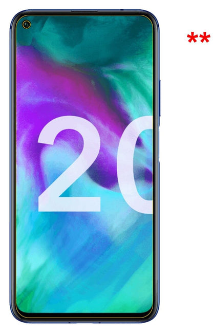 4x Schutzfolie matt für Honor 20 Pro Display-Schutzfolie (2x Vorderseite + 2x Rückseite)