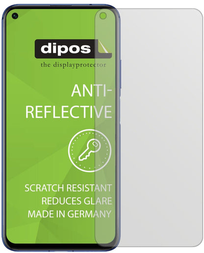 4x Schutzfolie matt für Honor 20 Pro Display-Schutzfolie (2x Vorderseite + 2x Rückseite)