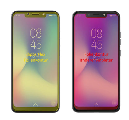 3x 3D Full Cover Schutzfolie für Tecno Camon 11 Pro