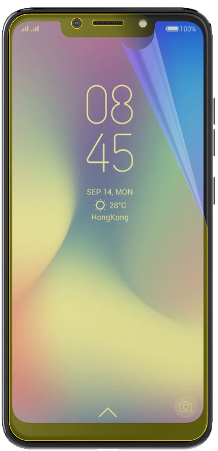3x 3D Full Cover Schutzfolie für Tecno Camon 11 Pro