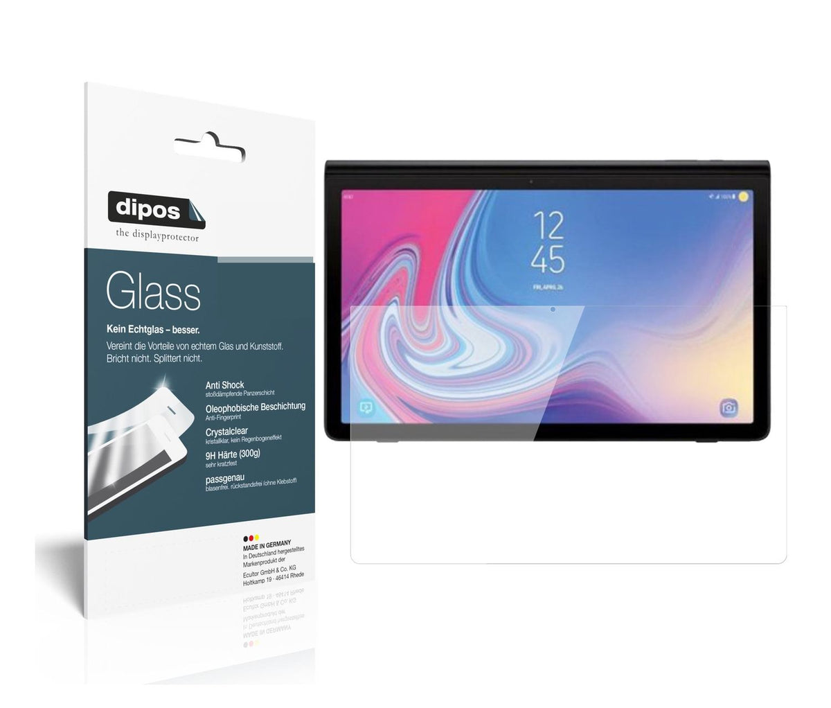 2x 9H Schutzfolie für Samsung Galaxy View 2 Panzerfolie