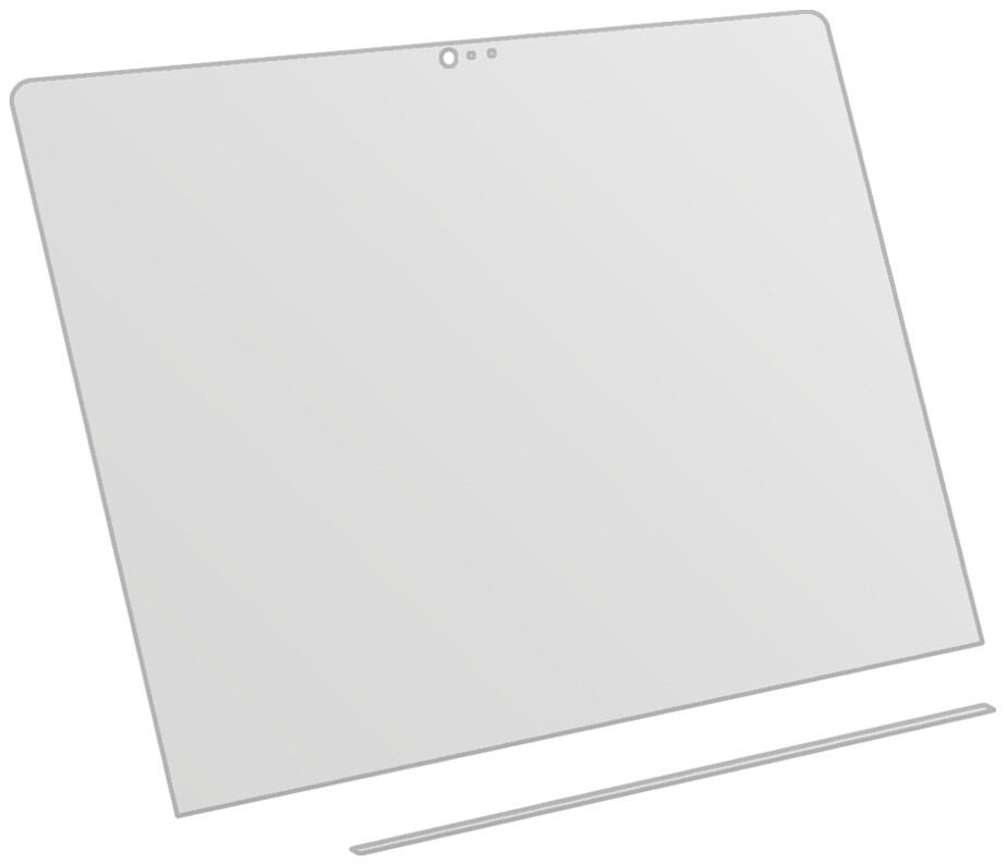dipos Displayschutz für Apple MacBook Pro 15 Zoll (2019) Touchbar, mattierte Oberfläche, geringe Dicke und perfekte Passform