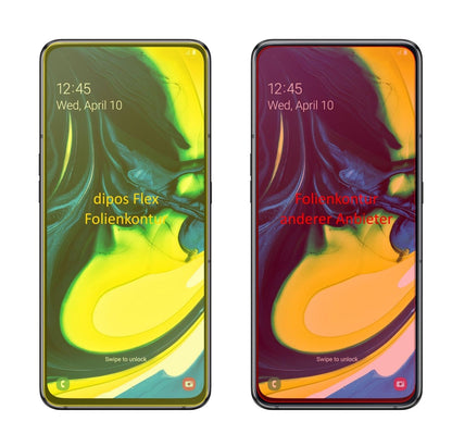 3x 3D Full Cover Schutzfolie für Samsung Galaxy A80
