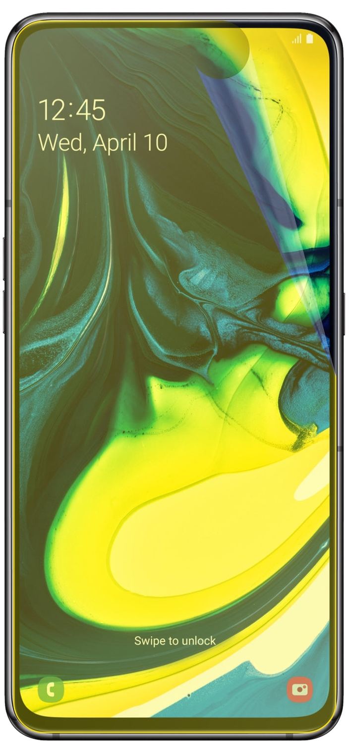3x 3D Full Cover Schutzfolie für Samsung Galaxy A80