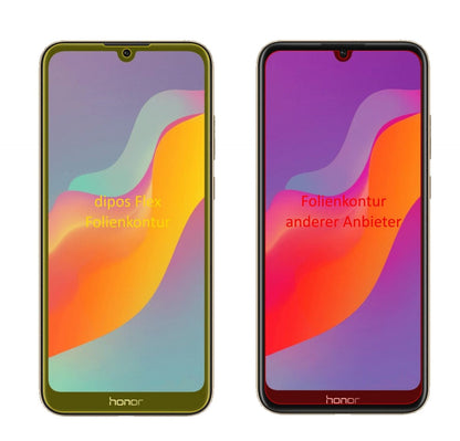 3x 3D Full Cover Schutzfolie für Honor 8A Pro