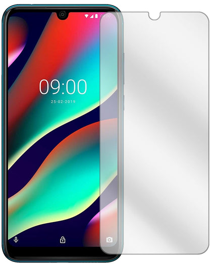 WikoView 3 Pro mit aufgebrachter dipos Displayschutzfolie, glasklare Darstellung ohne Einschränkungen