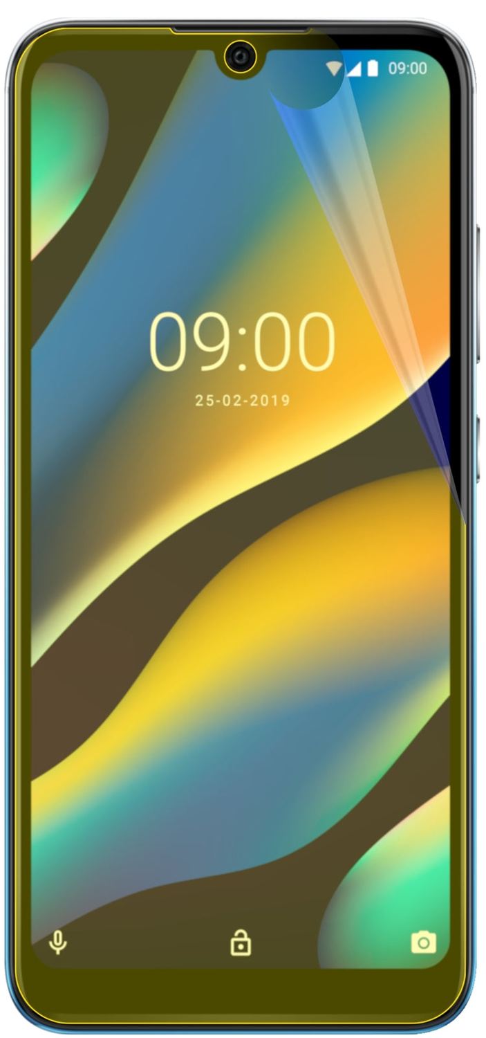 3x 3D Full Cover Schutzfolie für Wiko View 3 Lite