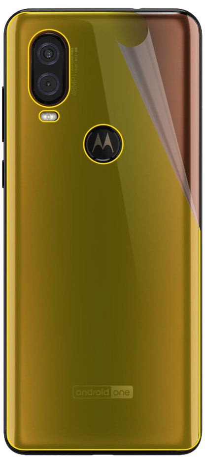 3x 3D Full Cover Schutzfolie für Motorola P50 Rückseite