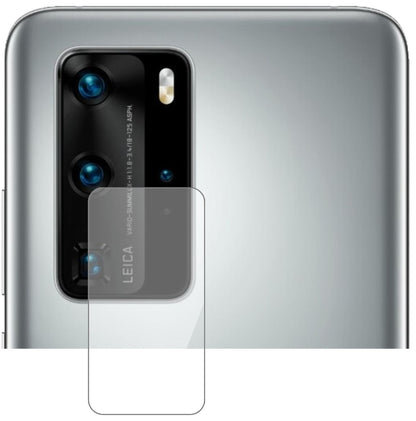 HuaweiP40 Pro Plus Kameralinse mit aufgebrachter dipos Flex Schutzfolie, glasklare Darstellung ohne Einschränkungen