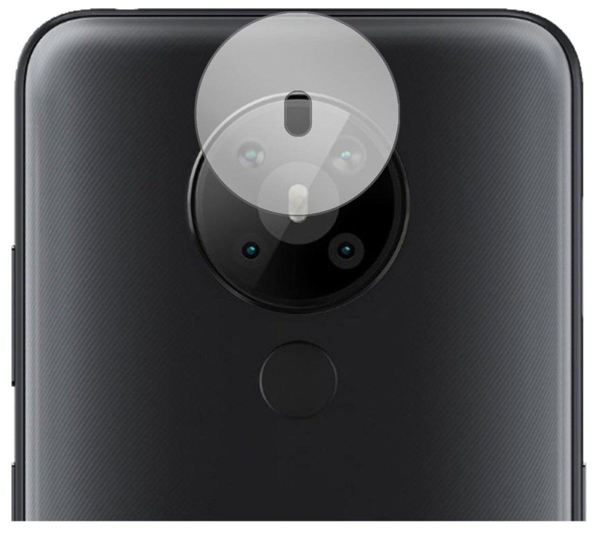 6x Schutzfolie klar für Nokia 5.3 Kameralinse Display-Schutzfolie