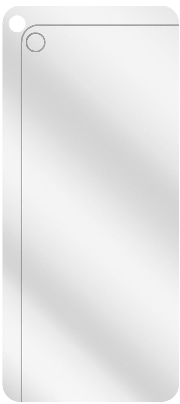 dipos Displayschutz für LG Q70, transparente Oberfläche, geringe Dicke und perfekte Passform