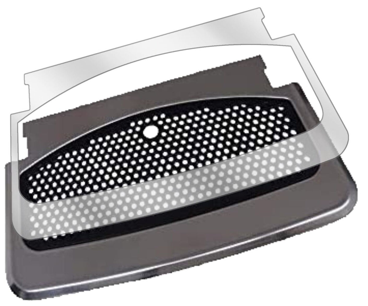 SAECOXelsis 7683 Tropfblech mit aufgebrachter dipos Displayschutzfolie, glasklare Darstellung ohne Einschränkungen