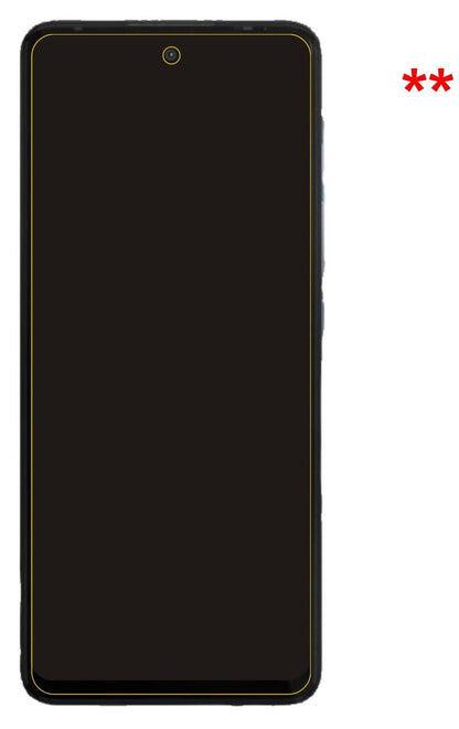 2x Schutzfolie matt für Motorola Moto G60 Display-Schutzfolie